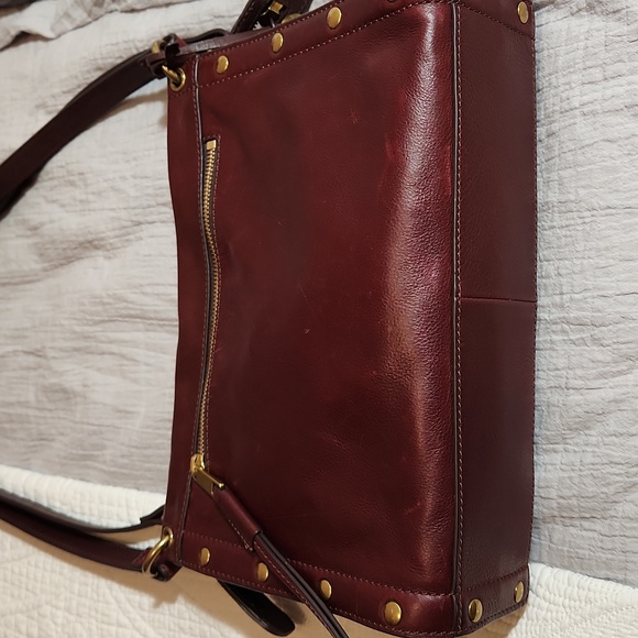 Fossil Leather Allie Satchel - Picture 16 of 16